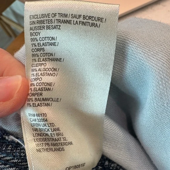 PILCRO ANTHROPOLOGIE Barrel Jeans Size 18W VGUC - Picture 4 of 4